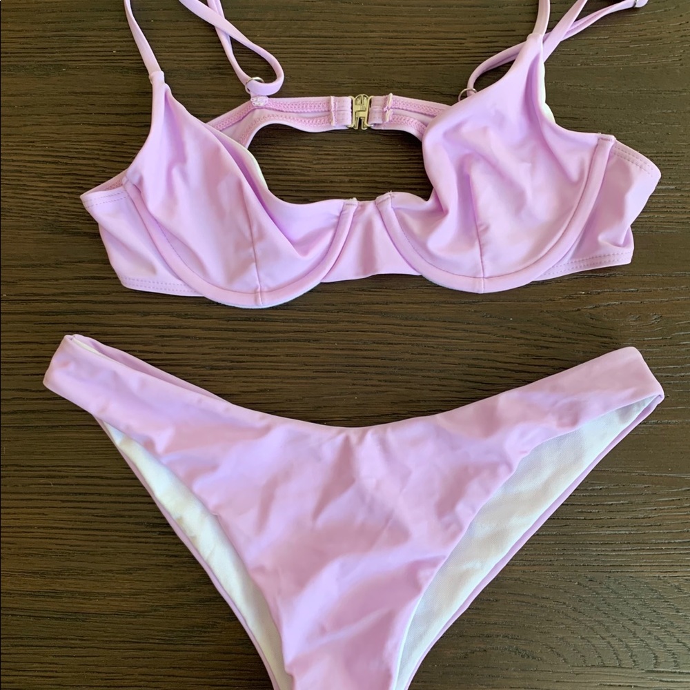 lavender bikini